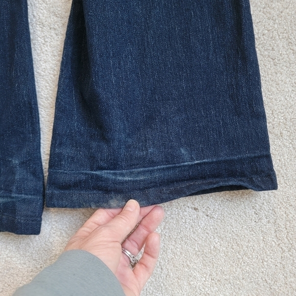 Michael Kors Boot Cut Dark Wash Jeans Size 4 - Picture 15 of 15